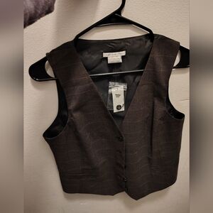 Van Heusen Brown Formal Vest Suits & Blazers